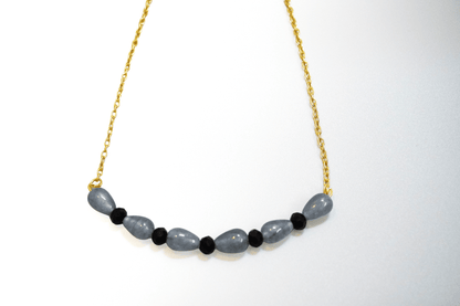 Grey Agate Necklace