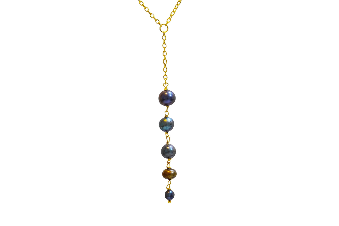 Black Pearl Necklace