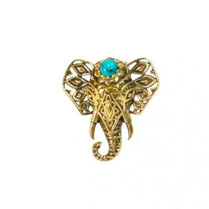 Turquoise Elephant Ring