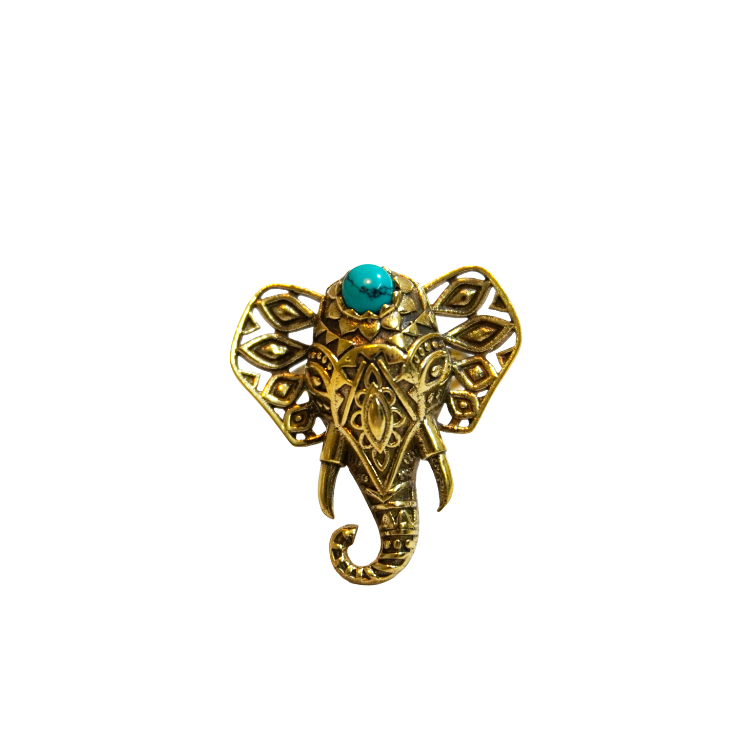 Turquoise Elephant Ring