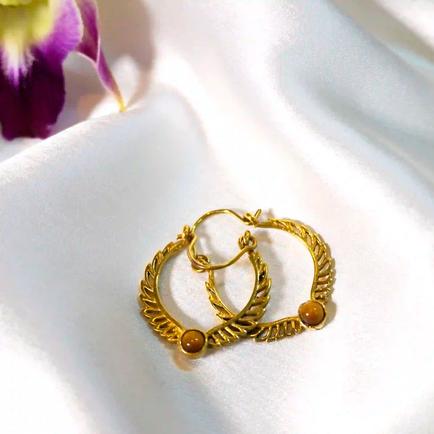 Tiger Eye Earrings