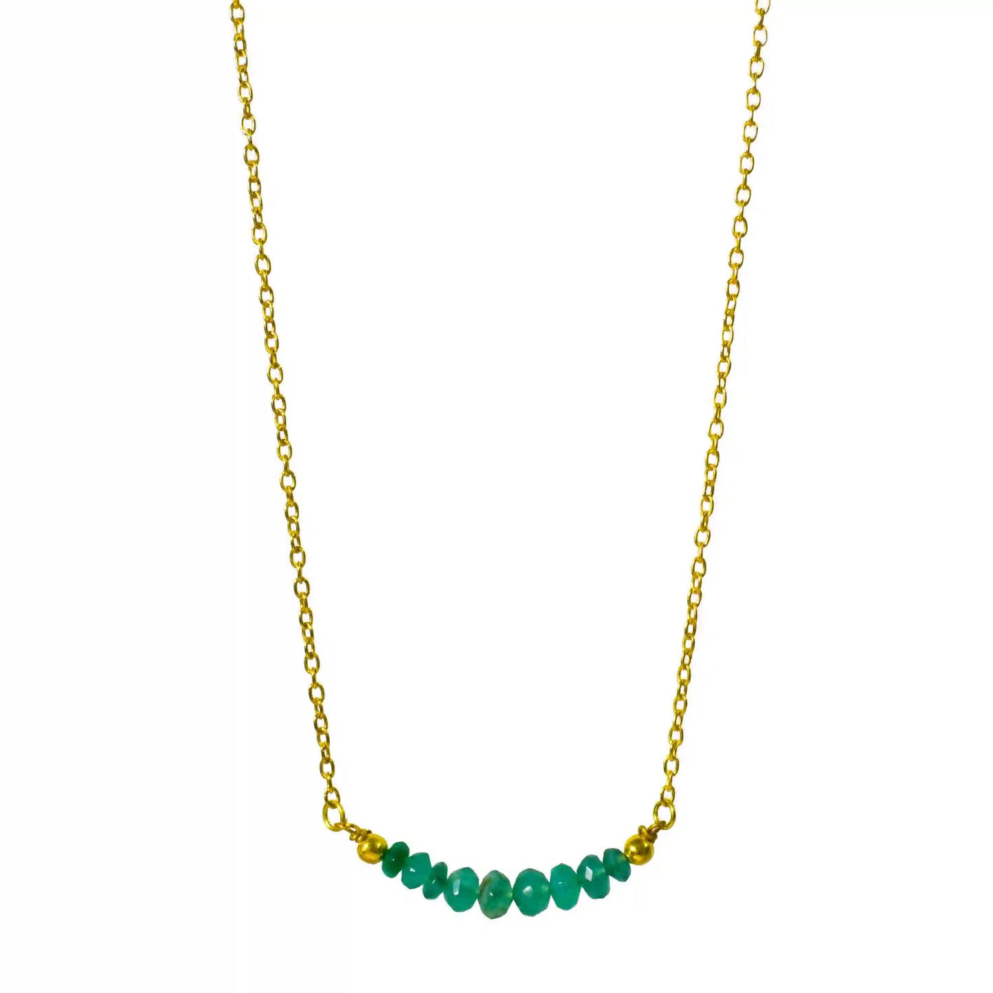 Green Onyx Guardian Necklace