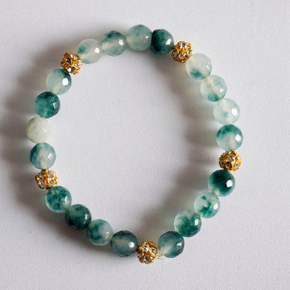 Serene Green Onyx Bracelet