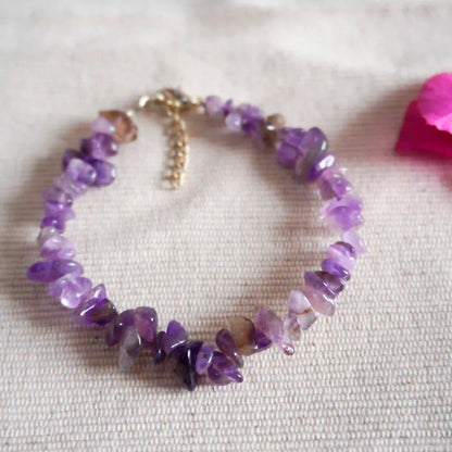 Amethyst  Soft Balance Bracelet