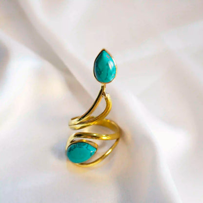 Turquoise Flow Ring