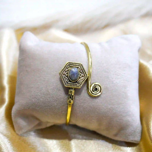 Celeste Labradorite Cuff