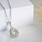 Crystal Loop Necklace