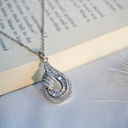 Crystal Loop Necklace