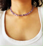 Tranquil Amethsyt Choker Necklace