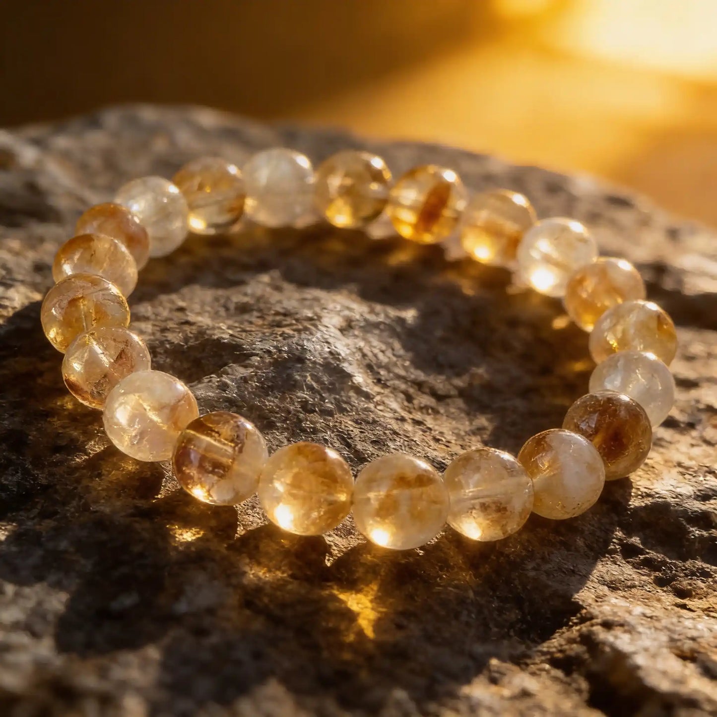 Natural Citrine Bracelet- For Wealth & Prosperity