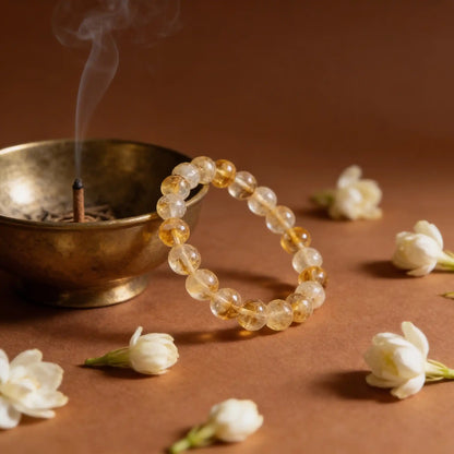 Natural Citrine Bracelet- For Wealth & Prosperity
