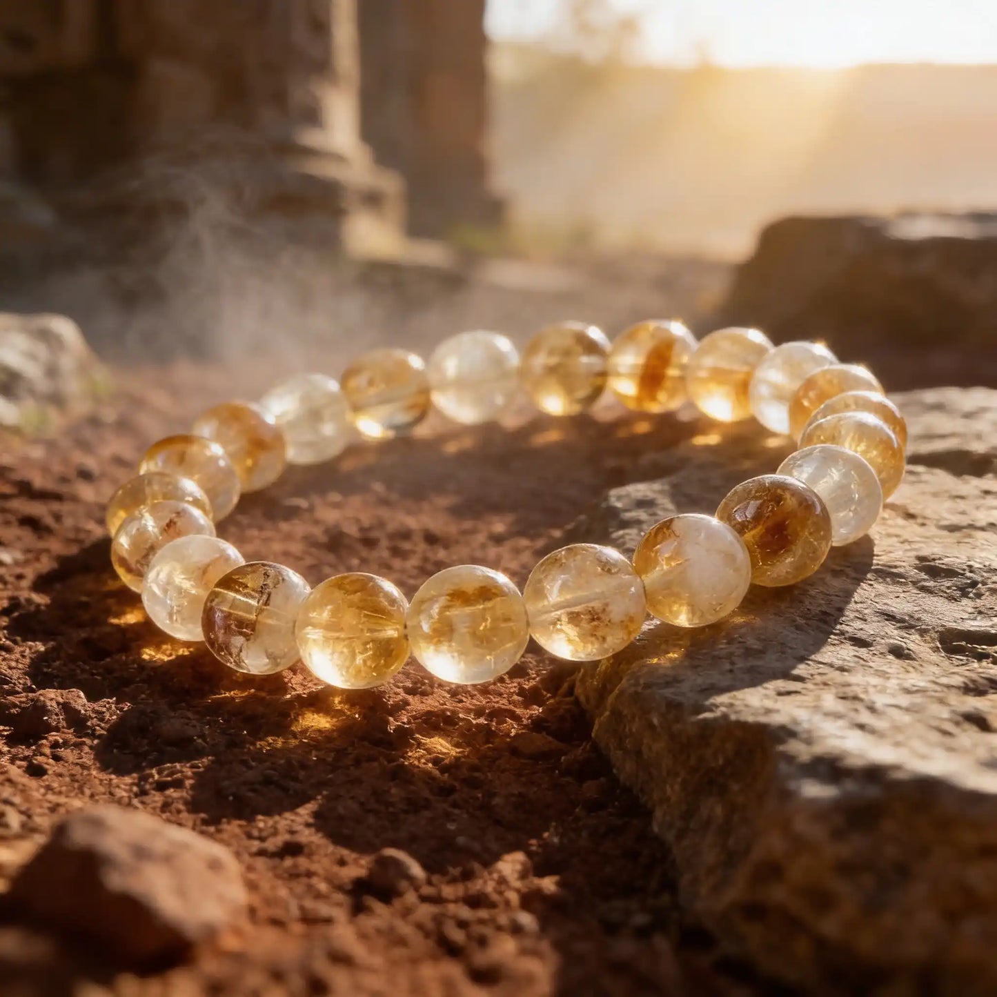 Natural Citrine Bracelet- For Wealth & Prosperity