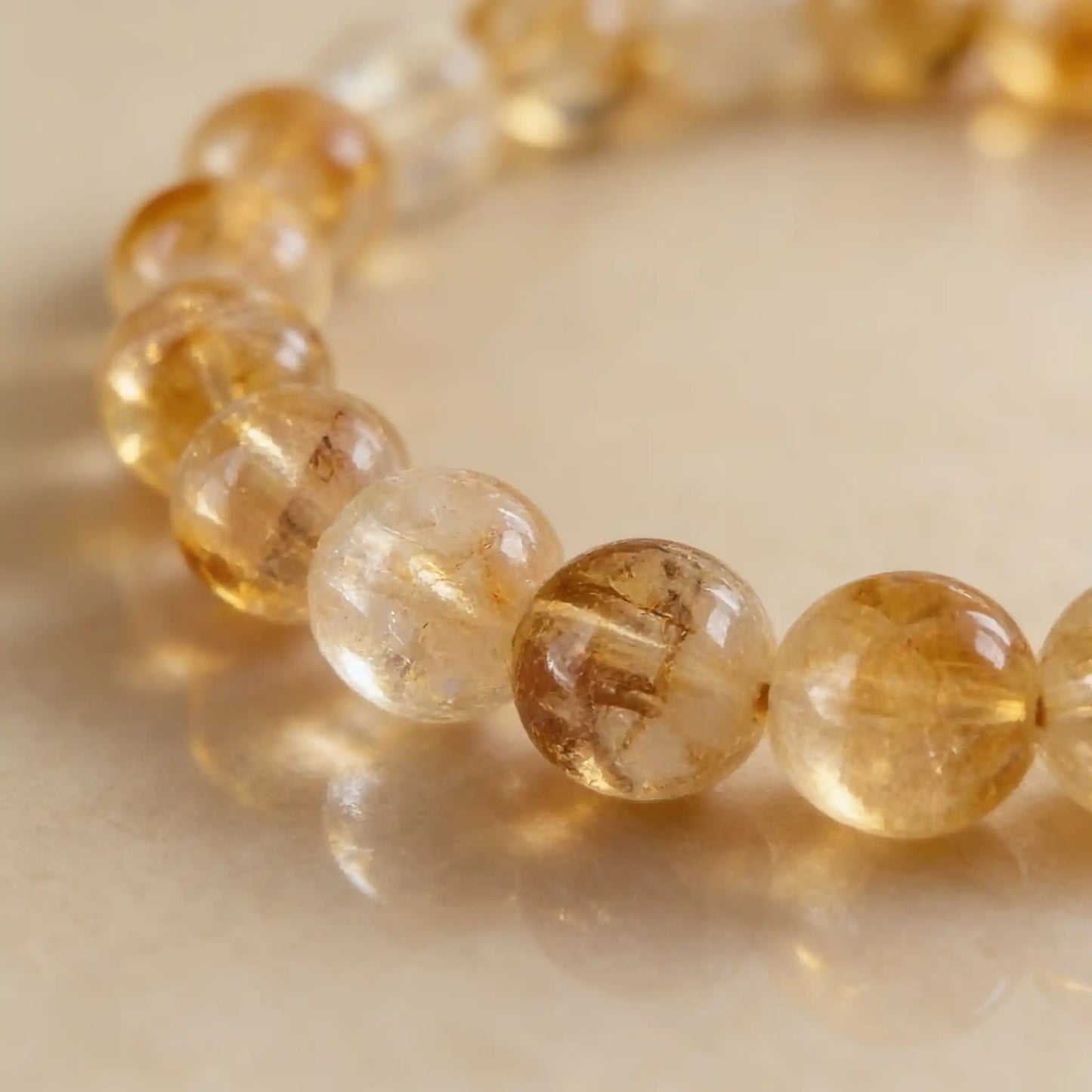 Natural Citrine Bracelet- For Wealth & Prosperity