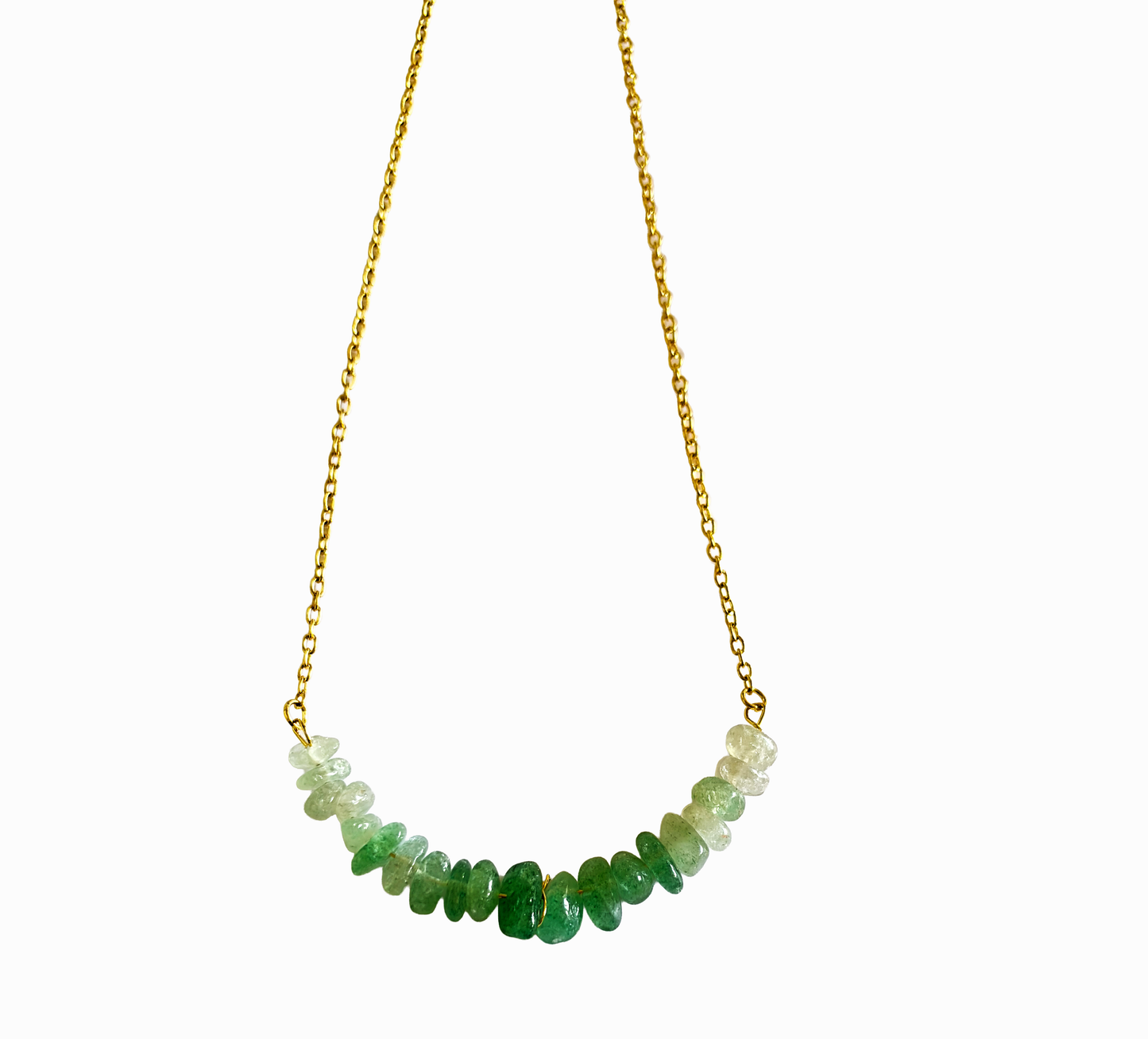 Green Aventurine Fortune Necklace