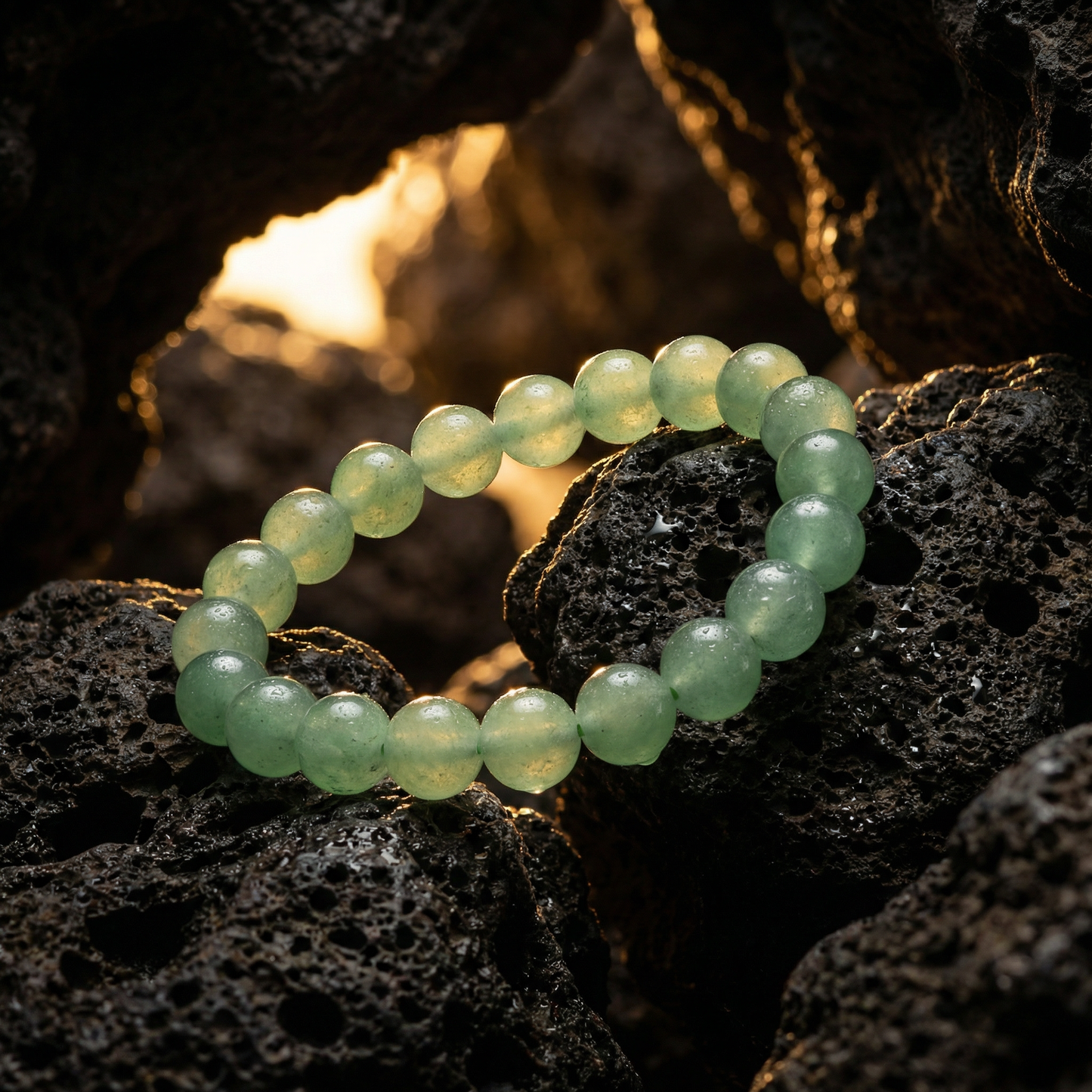 Green Aventurine Bracelet - For Luck & New Opportunities