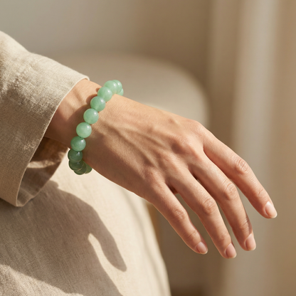 Green Aventurine Bracelet - For Luck & New Opportunities