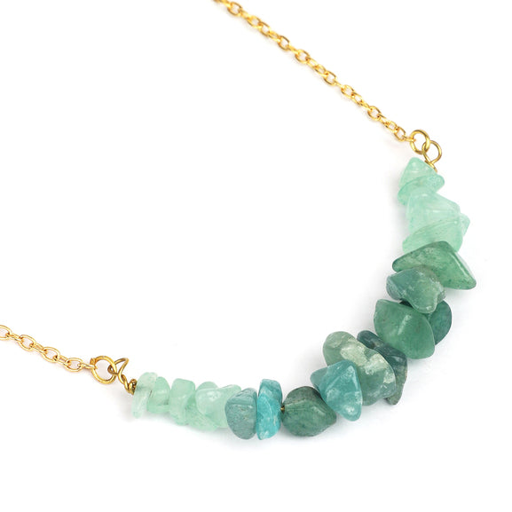 Green Aventurine Fortune Necklace