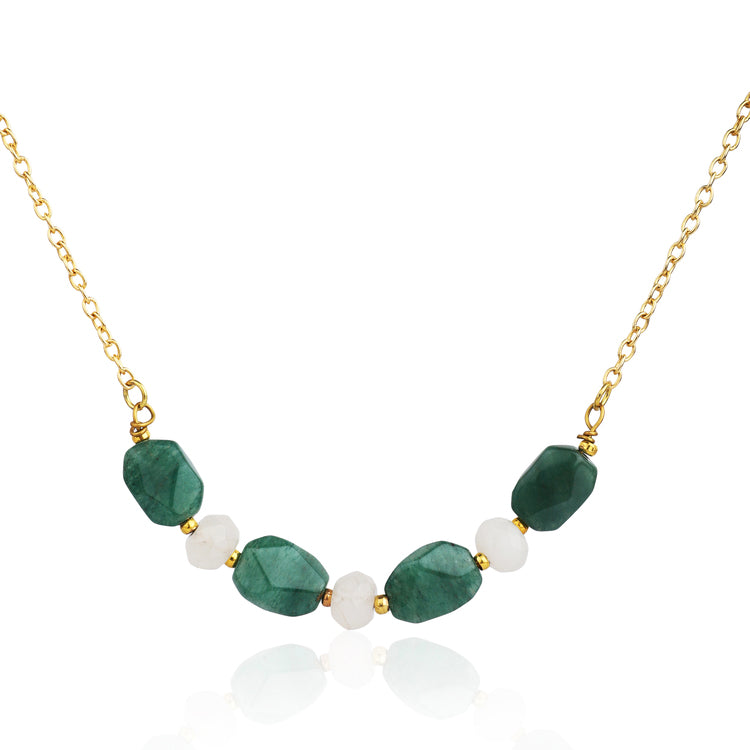 Green Aventurine Balance Necklace