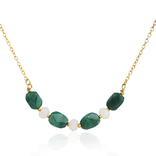 Green Aventurine Balance Necklace