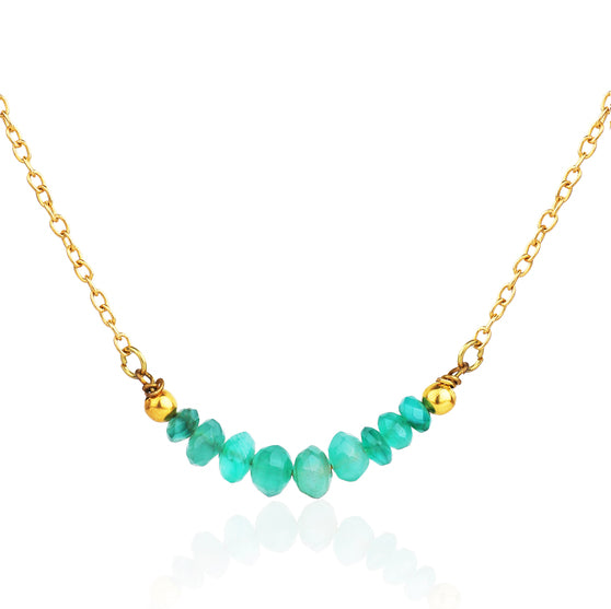 Green Onyx Guardian Necklace