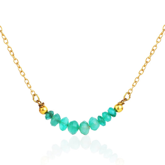 Green Onyx Guardian Necklace