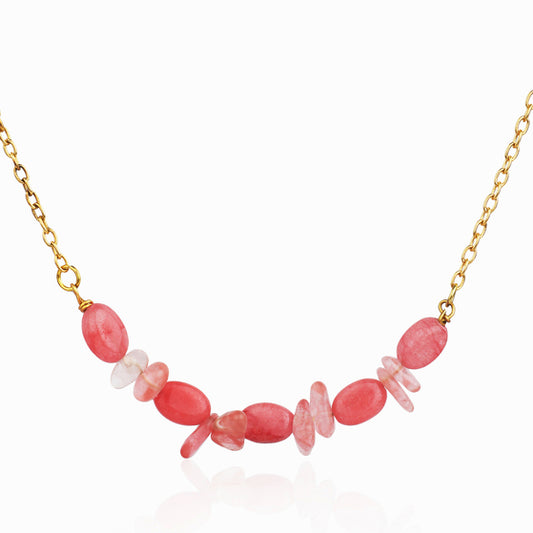 Rose Quartz Pure Heart Necklace