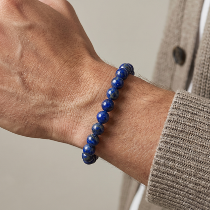 Lapis Lazuli Bracelet - For Inner Peace & Clarity
