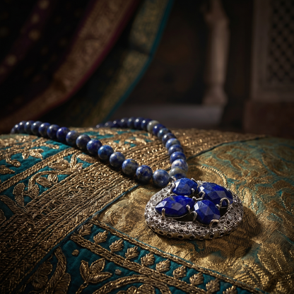 Lapis Lazuli Statement Necklace