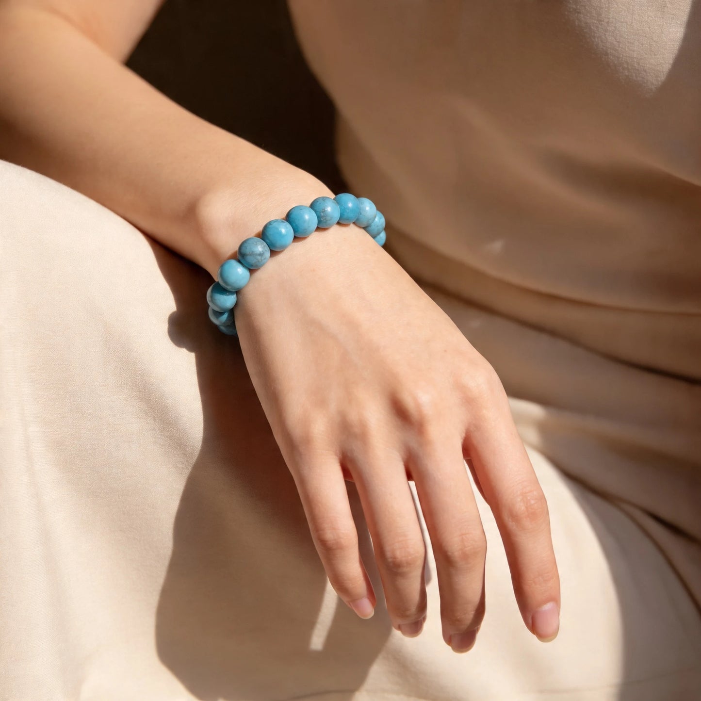 Natural Turquoise Bracelet-For Protection & Balance