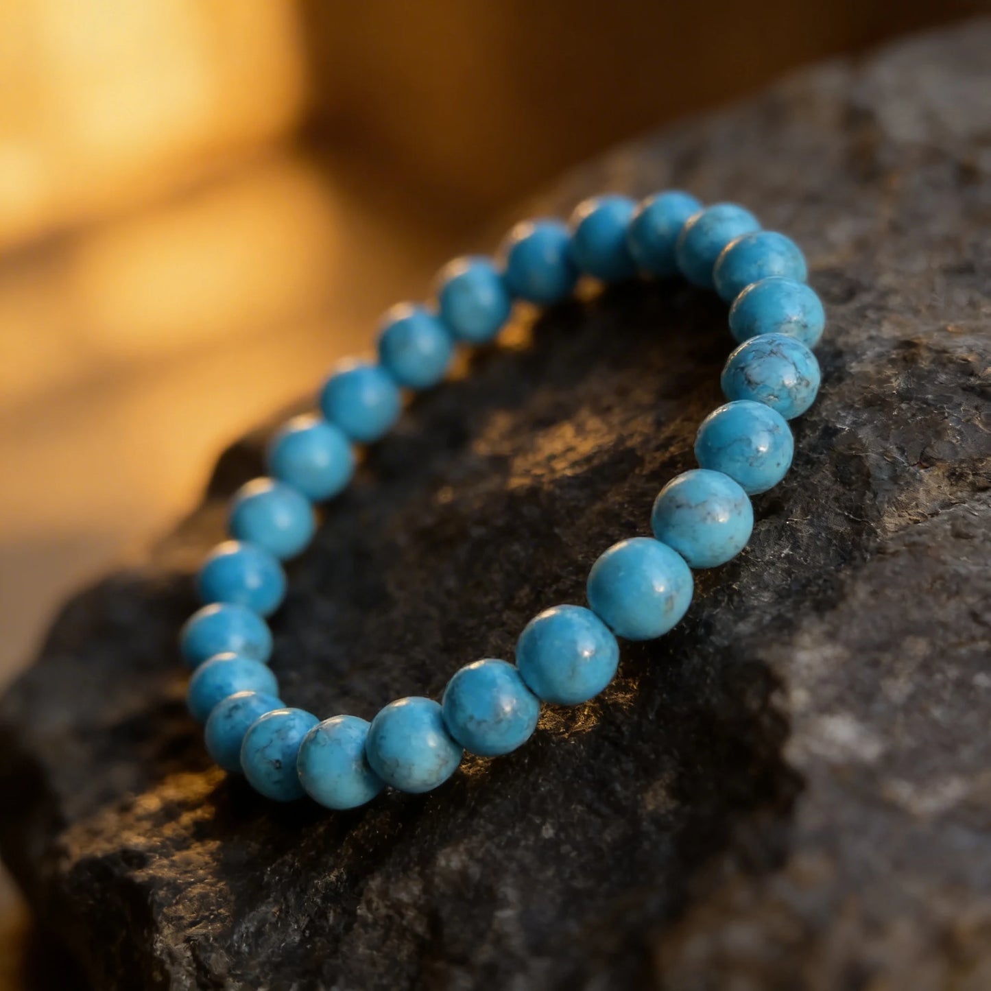 Natural Turquoise Bracelet-For Protection & Balance
